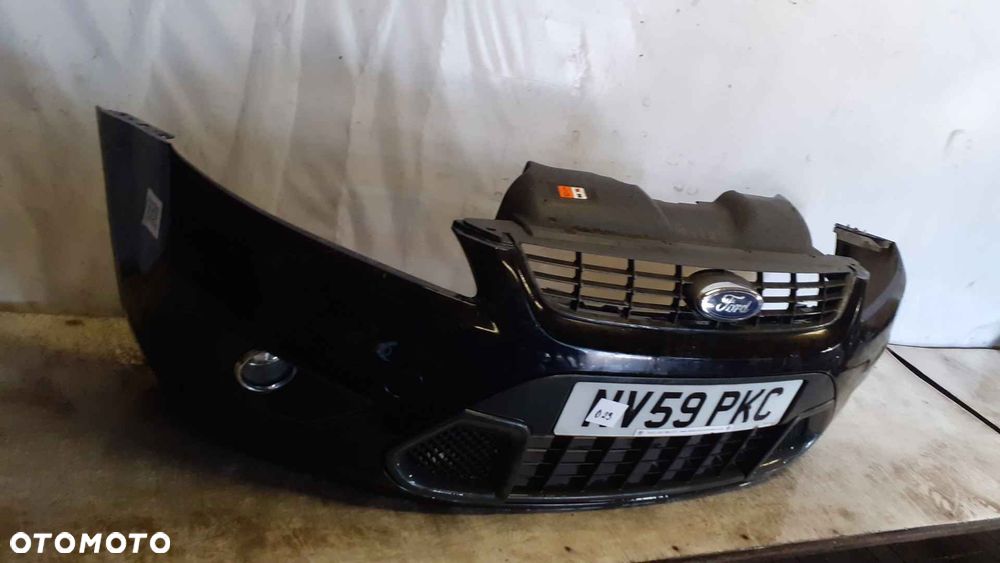 ^ ZDERZAK PRZÓD PRZEDNI FORD FOCUS MK.2 2 II LIFT FL F3 CZARNY ST LINE RS HALOGENY - 5
