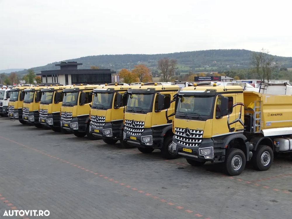 Mercedes-Benz AROCS 4145 / 8x8 / TIPPER SPATE / KH KIPPER / EURO 6 - 8