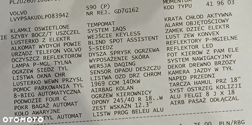 Volvo S90 2019 photo 2