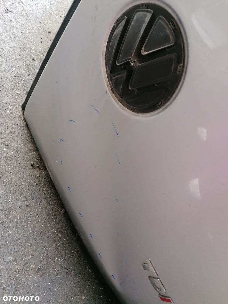 VW CADDY III 2K 03- DRZWI SKRZYDŁOWE PRAWY TYŁ TYLNE GOŁE - 2