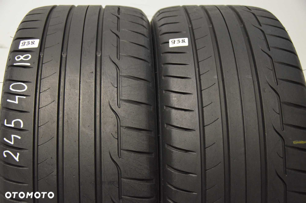 ROK 2022, 245/40 R18 Dunlop Sport Maxx RT Para nr938
