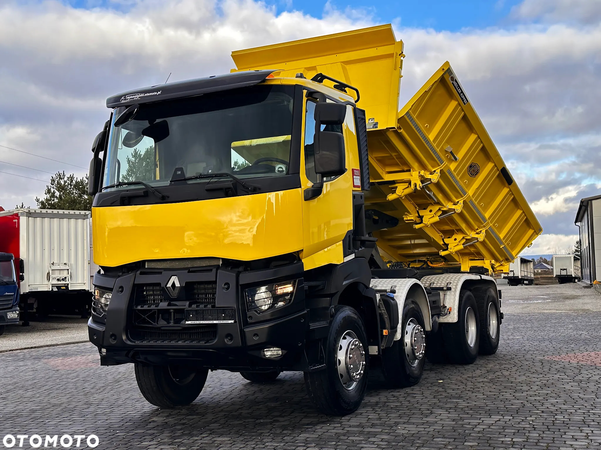 Renault K 460 PROTECT 8X4 WYWROTKA MEILLER BORDMATIC - 9