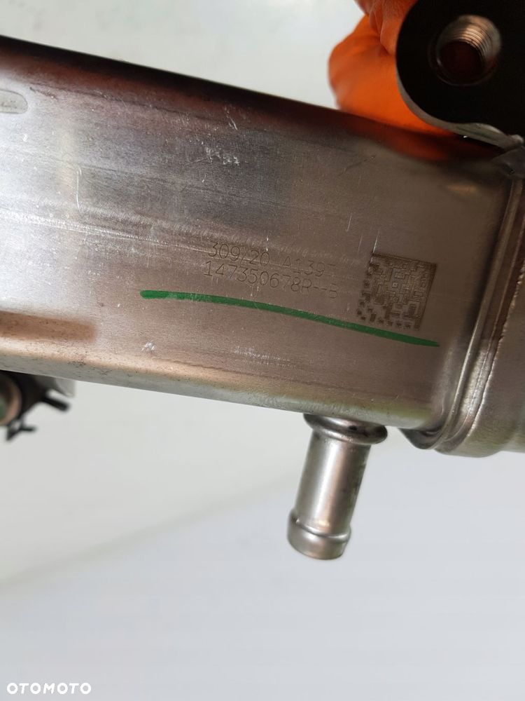 chłodniczka spalin egr 147350678r mercedes w205 c-klasa 1.6 dci 626951 - 8