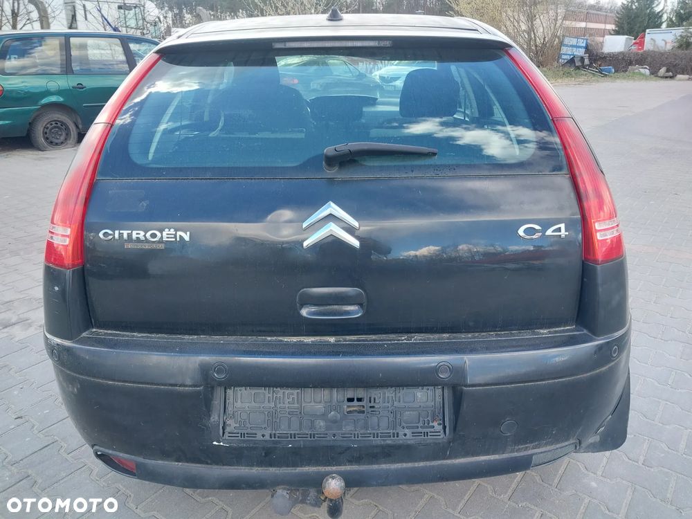 Citroen C4 I przedlift silnik 1.6 16v NFU 109 KM 10FX5G TU5JP4 skrzynia biegów drzwi maska zderzak klapa błotnik EXL belka szyba listwa panel podsufitka podszybie ramiona wycieraczek osłona zwrotnica mcperson pompa tłumik półoś czujniki parkowania moduł hak holowniczy kompletny zacisk CAŁY NA CZĘŚCI - 11