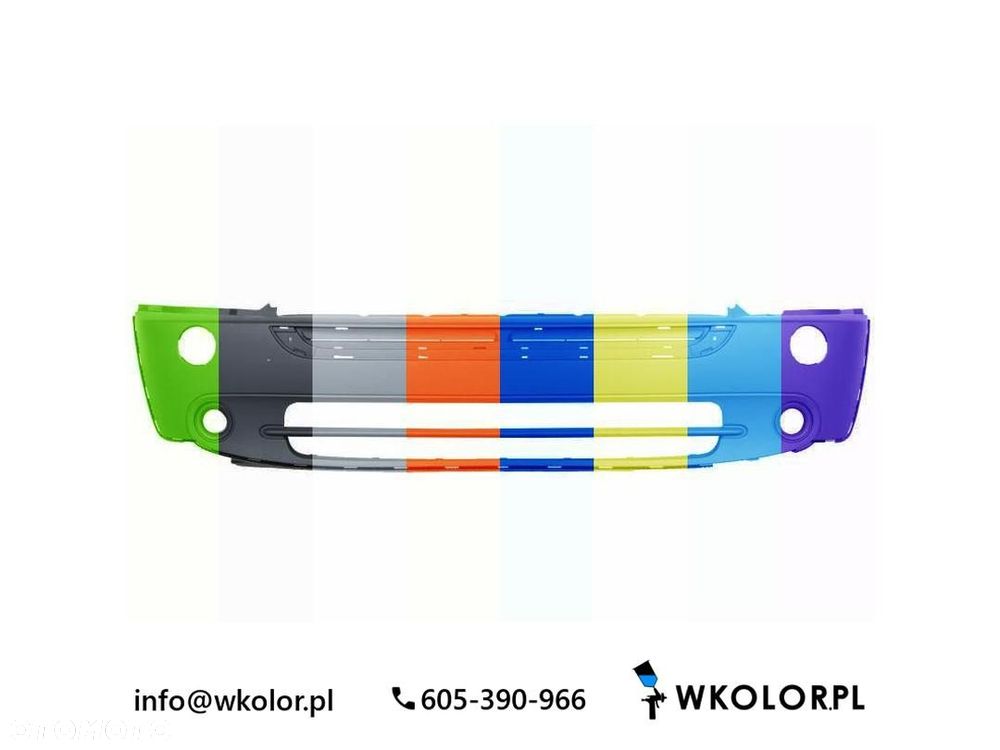 NOWY ZDERZAK MINI MINI 2003-2006 LAKIEROWANY W KOLOR - 1