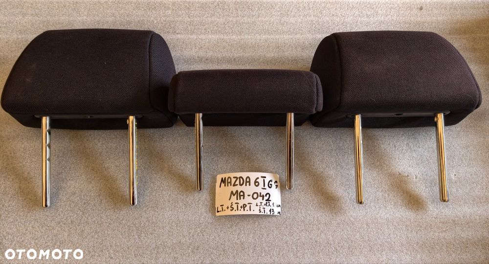 MIX ZAGŁÓWKI ZAGŁÓWEK FOTELI AUDI VW SKODA SAAB RENAULT PEUGEOT FORD MAZDA NISSAN - 24