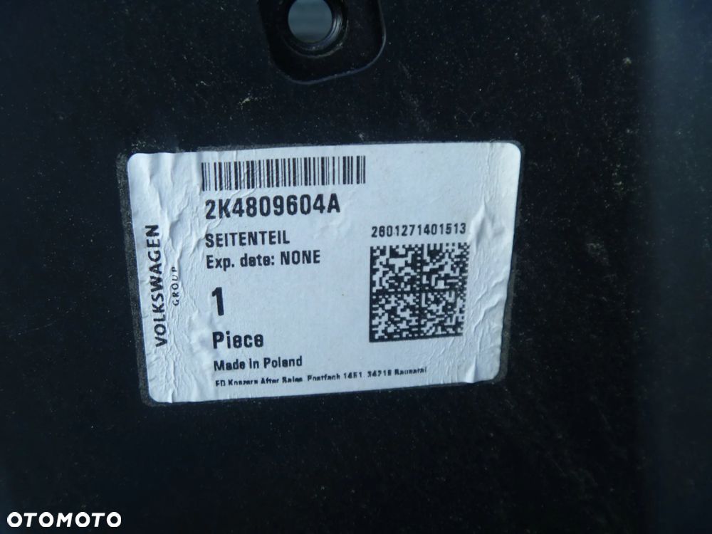 FORD TOURNEO CONNECT MK3 MAX LONG 2023 BŁOTNIK PRÓG SŁUPEK POSZYCIE ORYGINAŁ 2K4809604A - 3