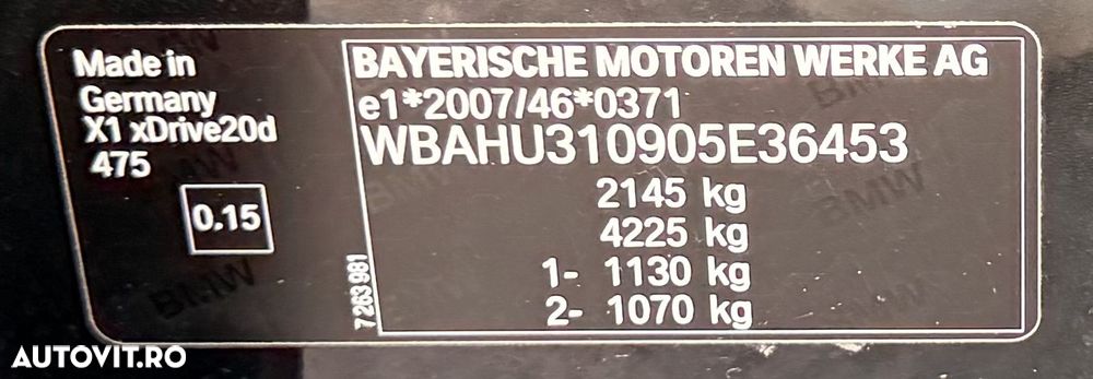 BMW X1 xDrive20d Aut. - 21