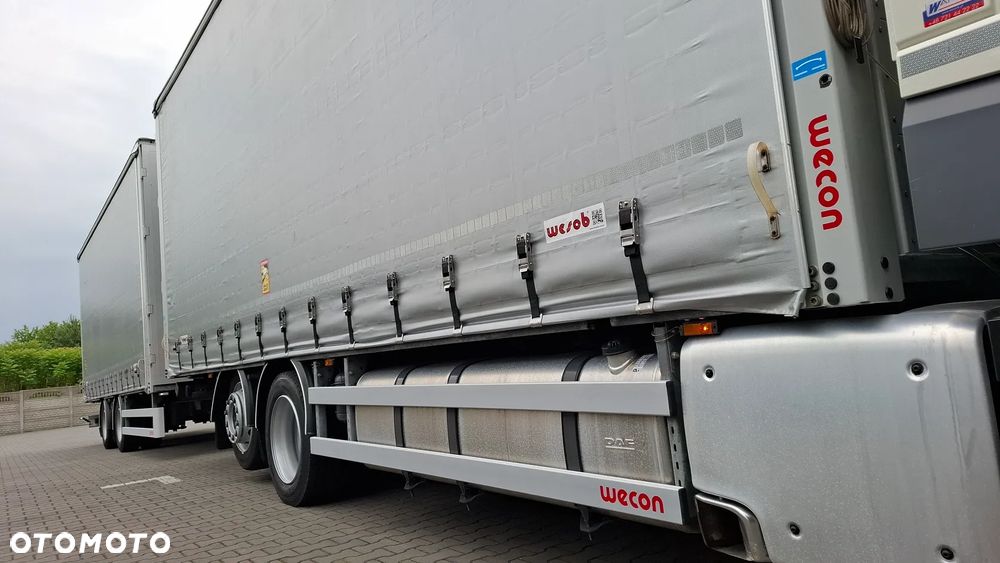 DAF XF 480 FAR / ZESTAW TANDEM PRZEJAZDOWY / SALON PL - 11