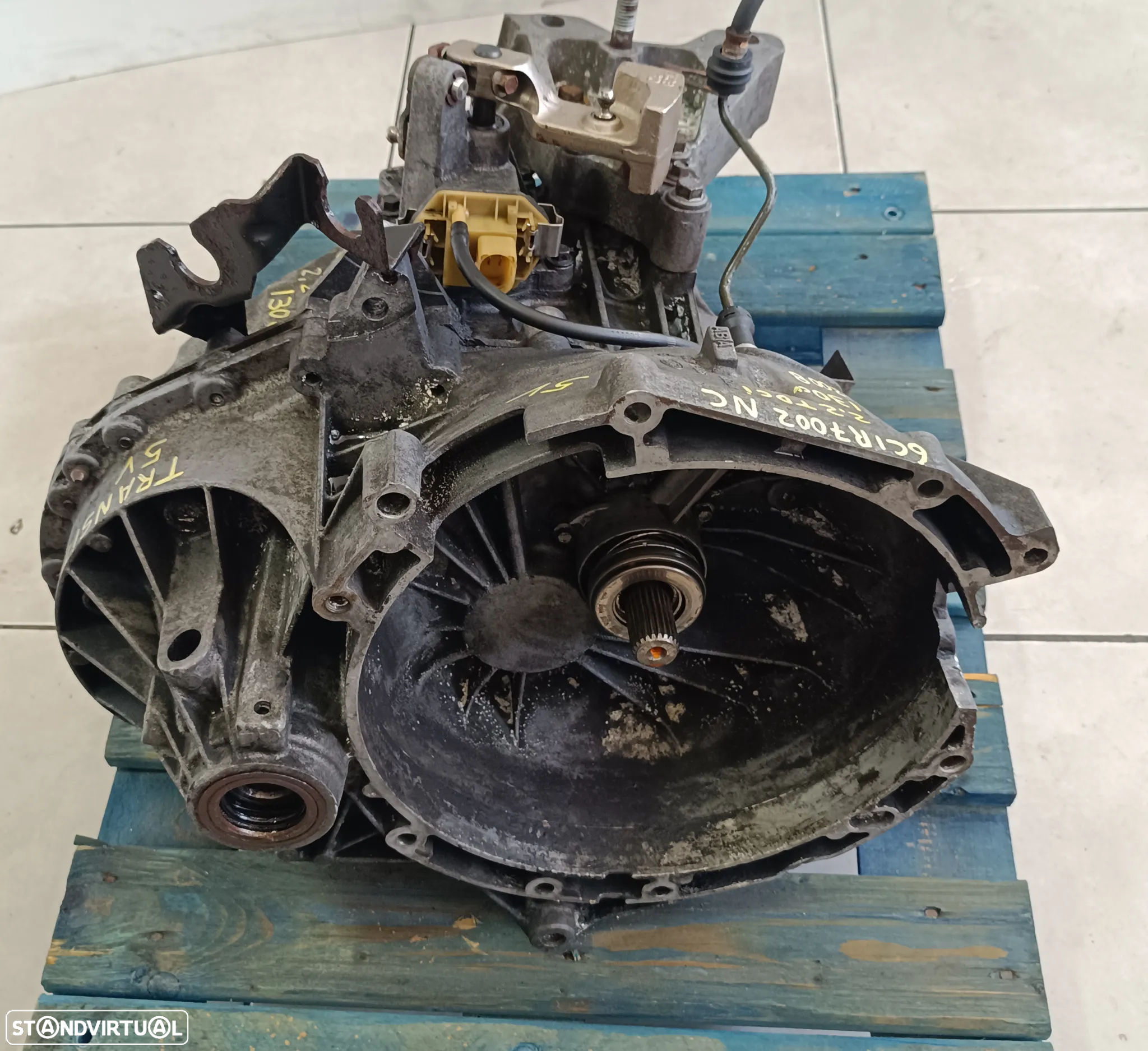 Motor Ford Transit 2.2TDCI 130cv QWFA - caixa 5 velocidades 6C1R-7002-NC centralina 8C11-12A650-CE - 4HV 4HU 4HH - 12