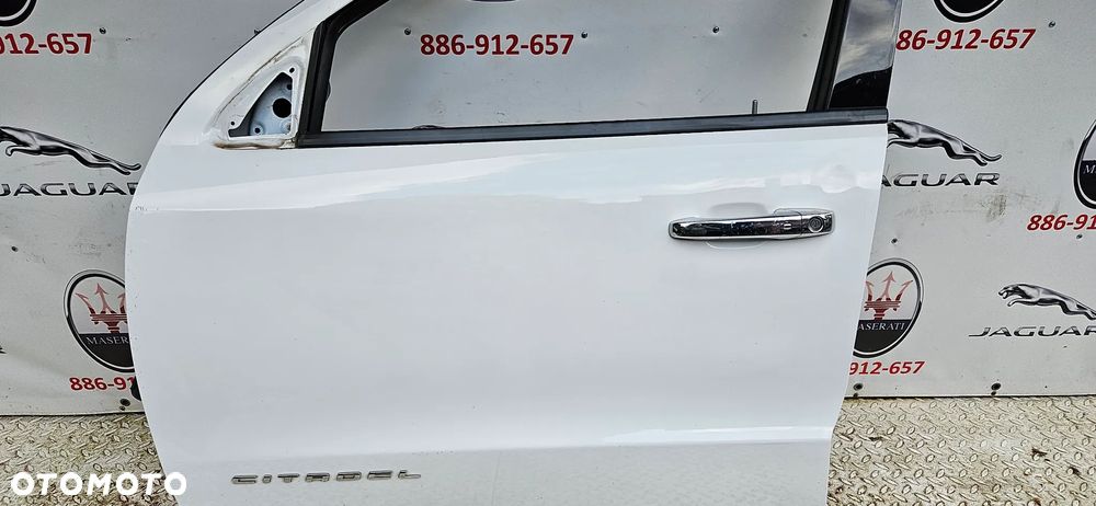 Dodge Durango III LIFT 2017-  Kompletne drzwi przód lewy Drzwi przednie lewe PW7 w kolor BIAŁE - 5