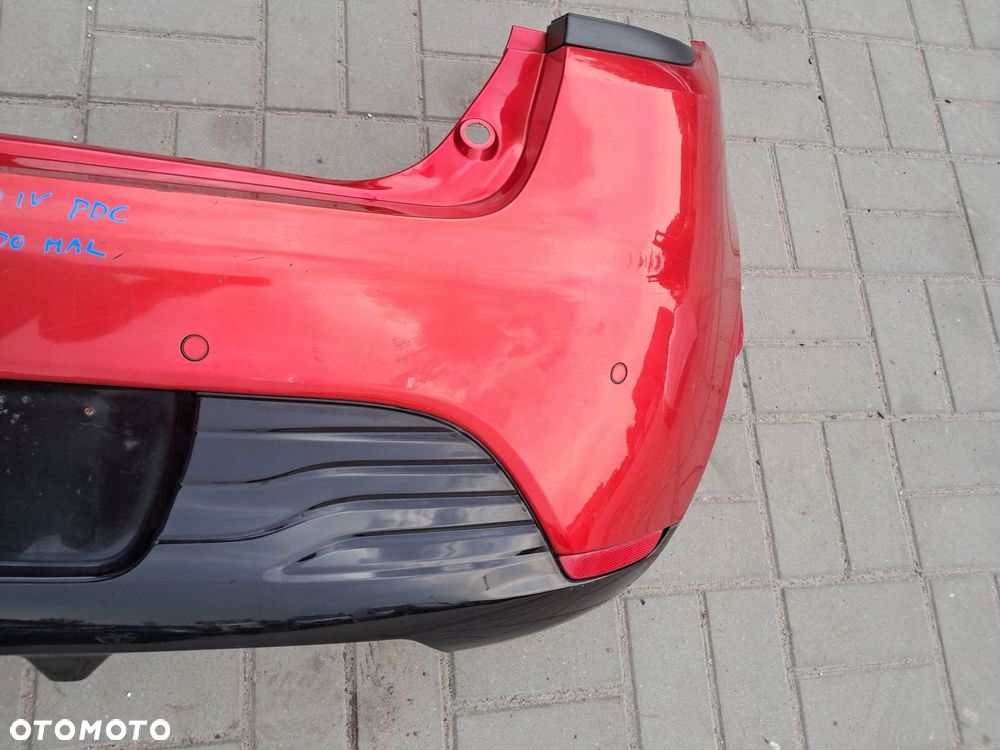 renault clio iv kompletny zderzak tylny tennp czujniki parkowania pdc - 8
