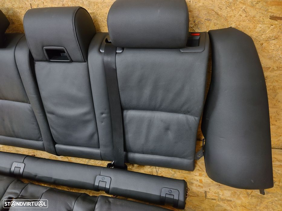 Bancos Traseiros Pele Pack M Bmw Serie 5 E61 Lci 2009 - 2