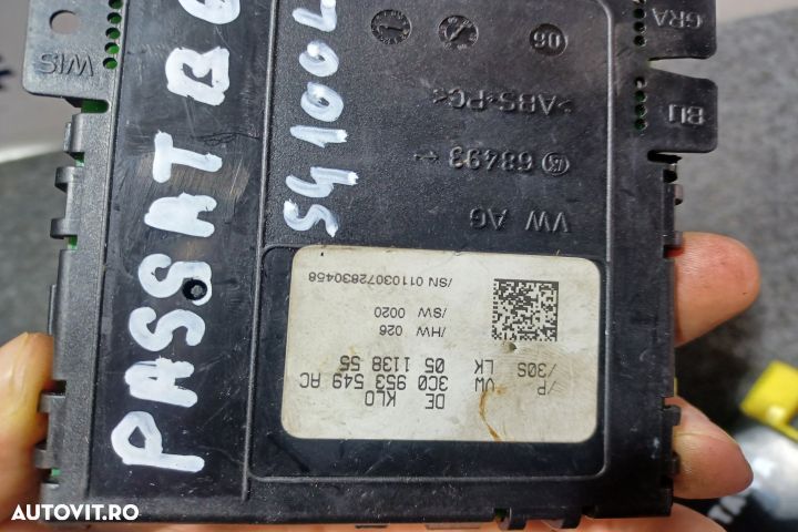 Modul / Calculator coloana de volan 3C0953549AC Volkswagen VW Passat - 3