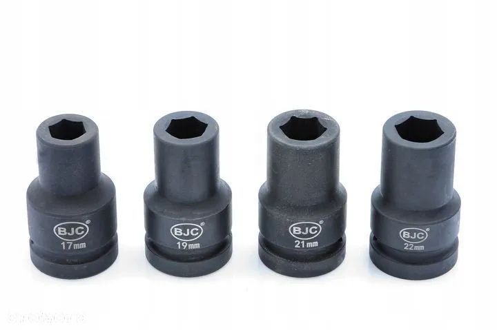 ZESTAW NASADEK UDAROWYCH 1" 17-33mm 8SZT BJC - 10