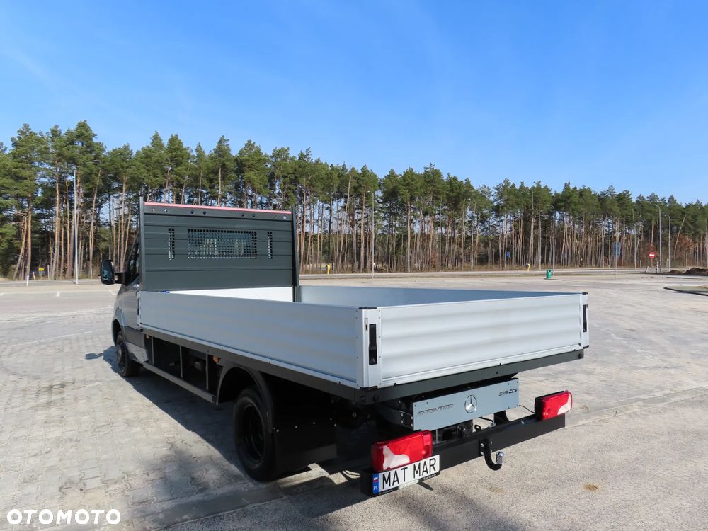Mercedes-Benz Sprinter 519 CDI 190 KM Skrzynia Otwarta 4313 mm Długa 8.E.Palet Rozstaw Osi 4325 mm DMC 3500 Kg Ładowność 926 Kg WZMACNIANY HAK 3500 Stan Jak Nowy POLECAM - 5