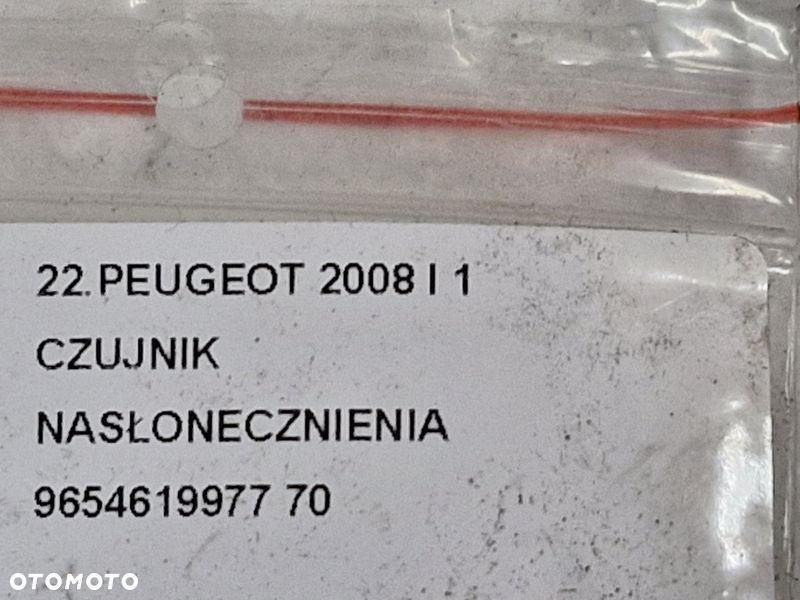 PEUGEOT 2008 I 1 CZUJNIK NASŁONECZNIENIA 9654619977 - 6