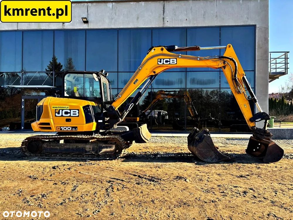 JCB 100C-1 KOPARKA GĄSIENICOWA 2017R. | JCB 8080 8085 KUBOTA KX MECALAC 10 MCR CAT 310 311 - 4