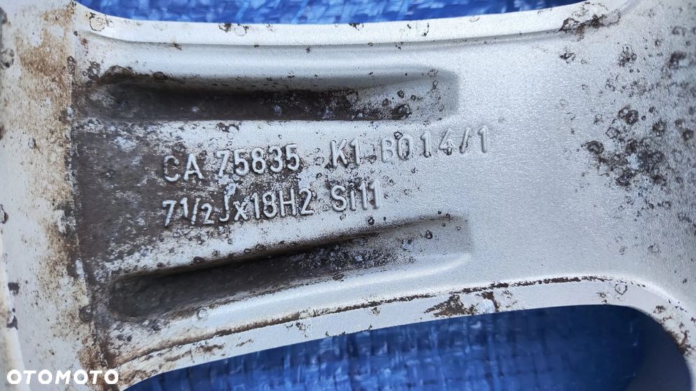 FELGA ALUMINIOWA ALUFELGA BORBET KBA45845 CA 75835 CA75835 7.5J 18 5x114.3 ET42 LEXUS TOYOTA - 12