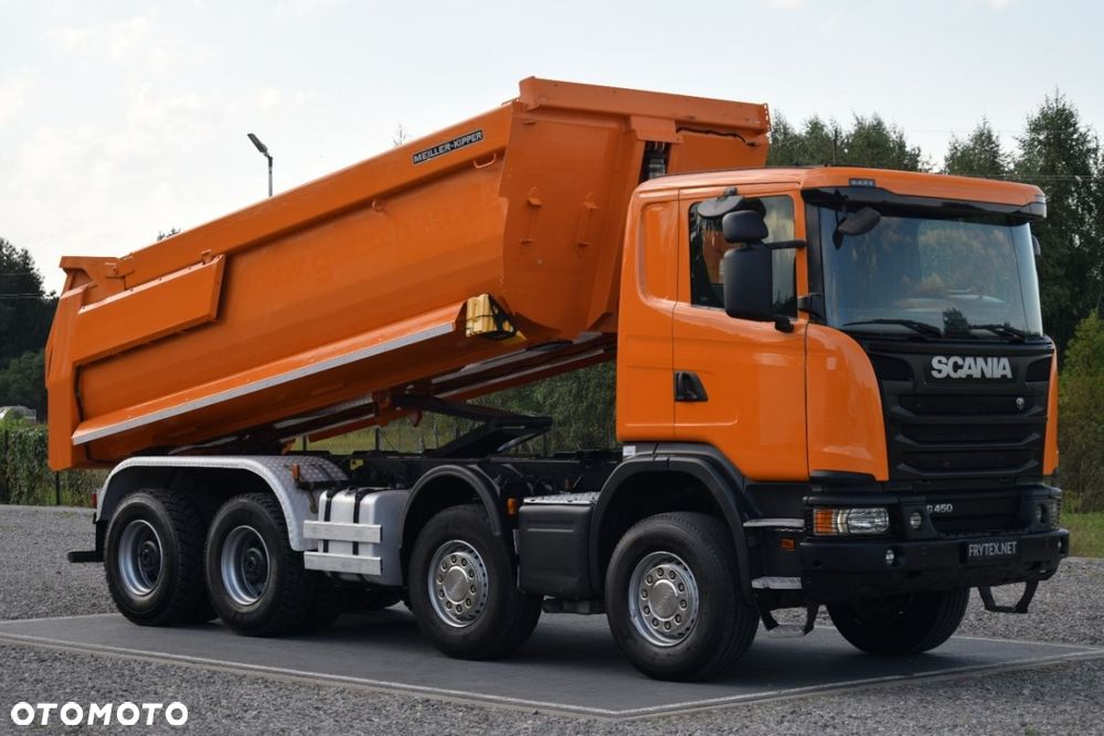 Scania G450 8x4 Meiller Kipper Hydroklapa - 10