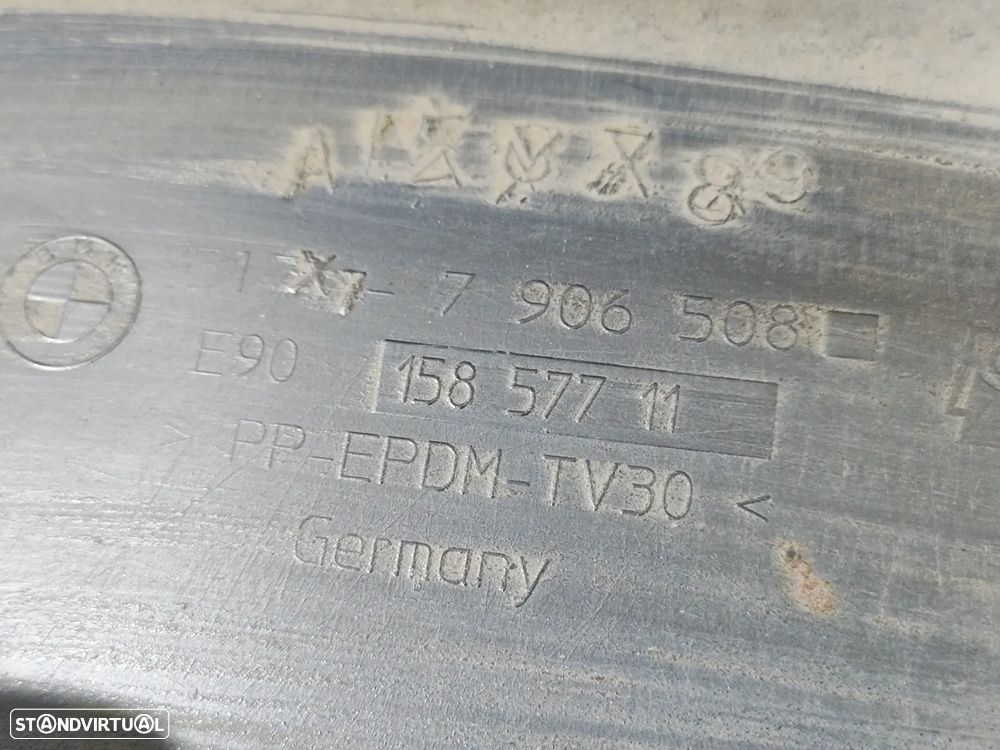 EMBALADEIRA EMBALADEIRAS ESQUERDA DIREITA ORIGINAL BMW SERIE 3 E90 SEDAN E91 TOURING LCI SAIA SAIAS LATERAL LATERAIS - 6