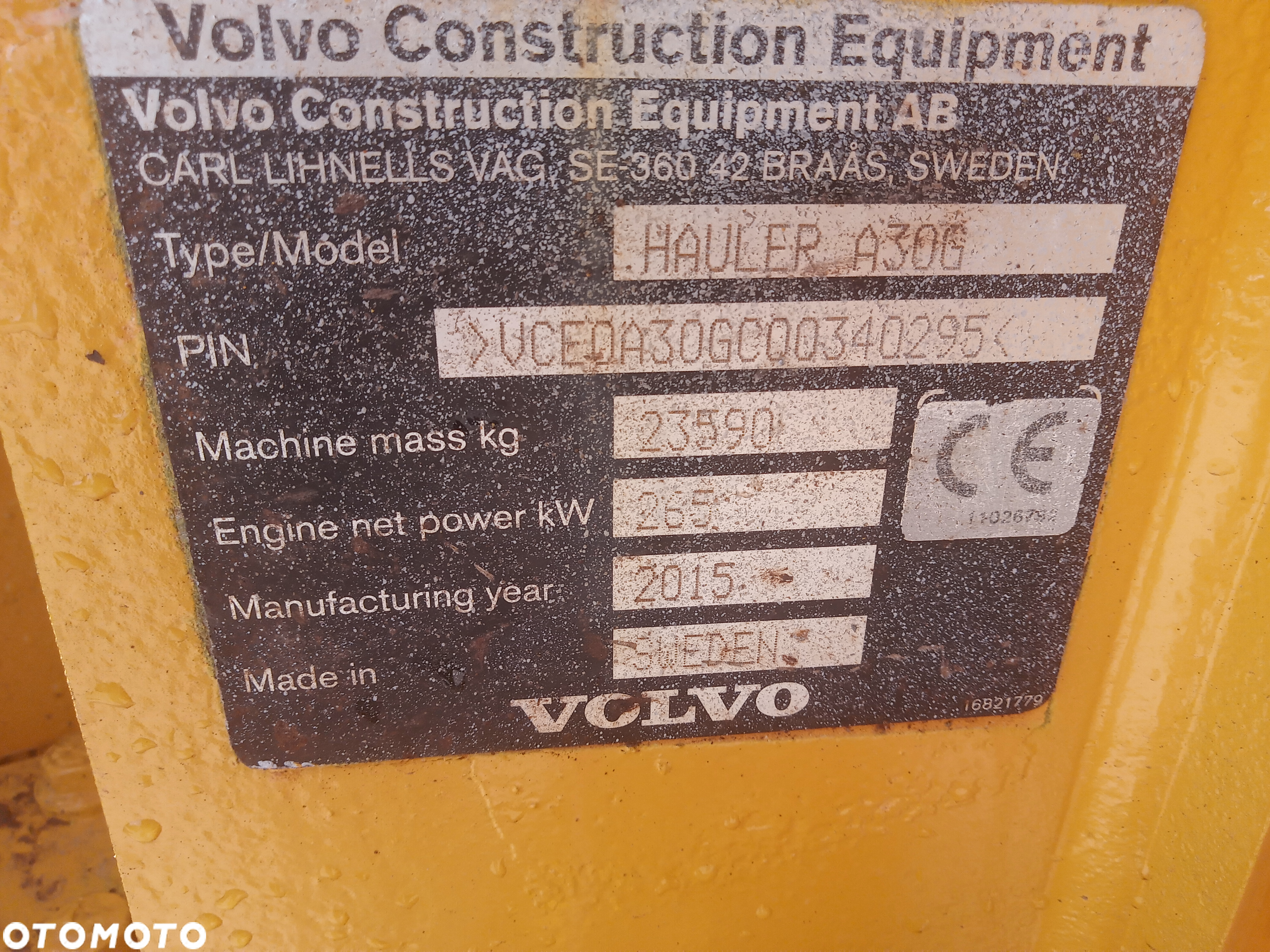 Volvo A30G Wizidlo 2 szt z Niemiec Bell - 16