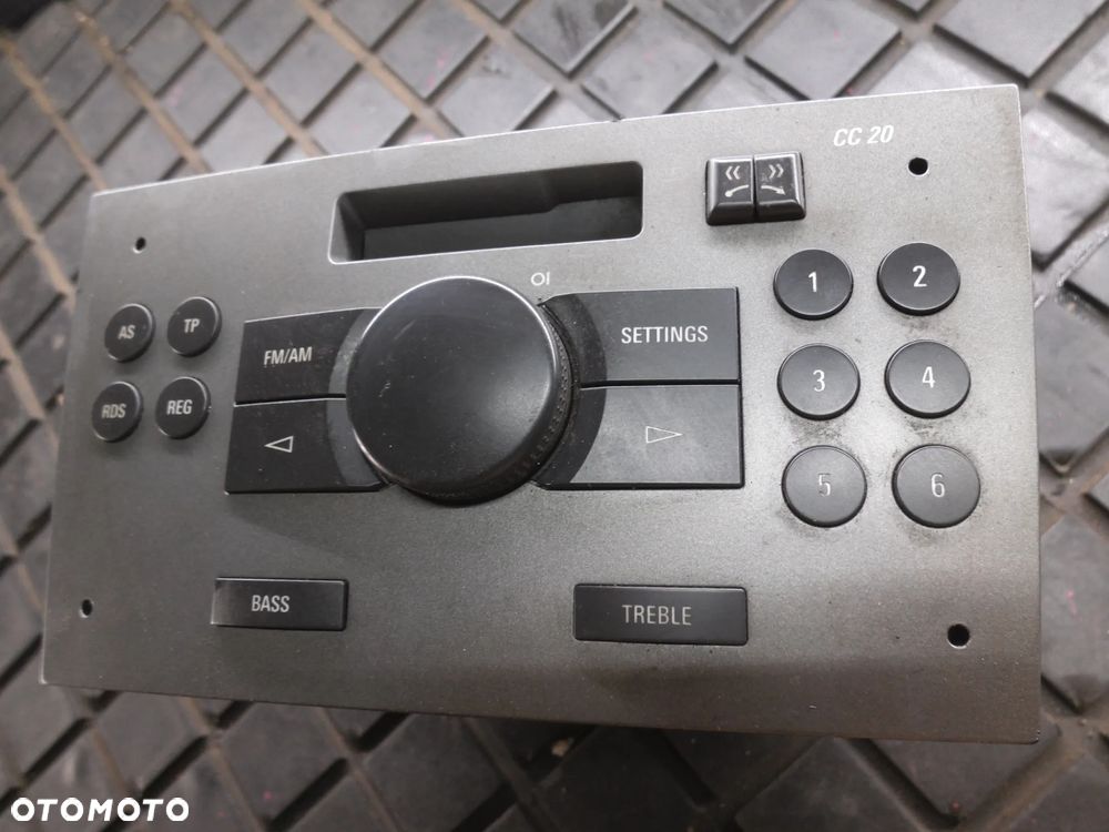 Radio Fabryczne Kaseta CC20 CC 20 Opel Meriva A 2002-2010 - 13203275 - 3