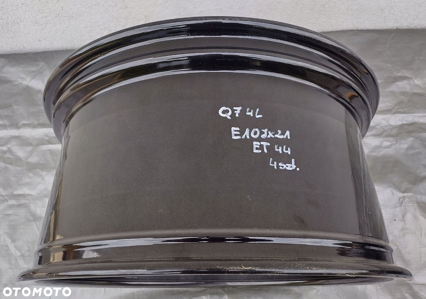 AUDI Q7 4L FELGI ALUMINIOWE 21" 4L0601025S 10xJ21 5x130 ET44 JAK NOWE - 12