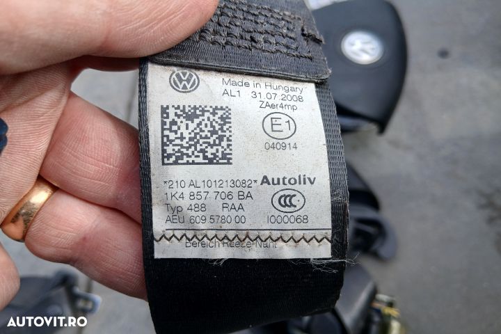 Kit airbag cu plansa de bord 1K1857181 1K4857705AR 1K4857706BA 1K0880 - 6