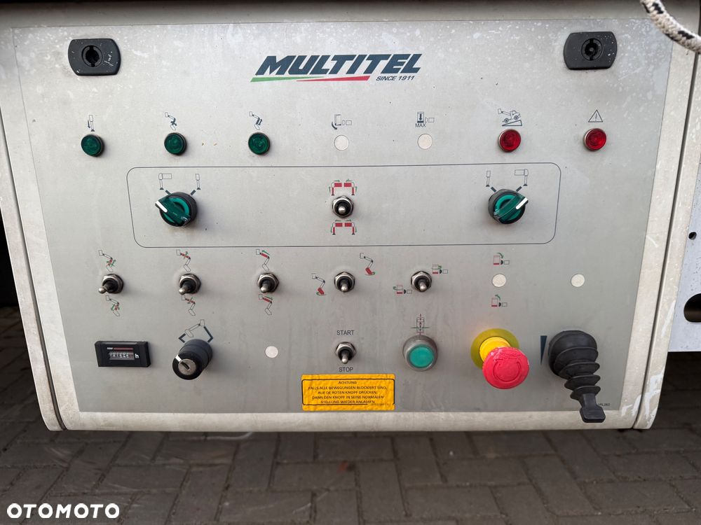 Iveco Podnośnik Koszowy Zwyżka 25 Metrów 12 w Bok! Multitel MX250 UDT!! 14tys Km 1200Mth! Jak Wumag Ruthamnn Gsr - 37