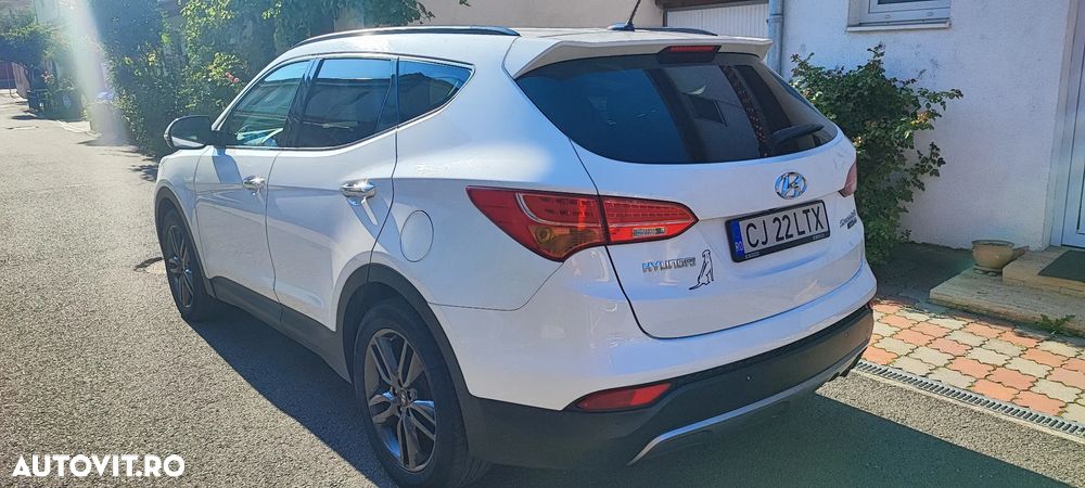 Hyundai Santa Fe blue 2.2 CRDI 4WD Automatik Premium - 3