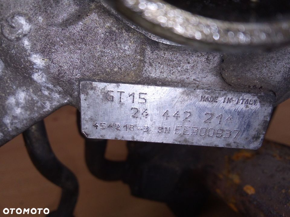 OPEL vectra astra zafira 2,0 turbosprężarka  GT15 24442214 - 2