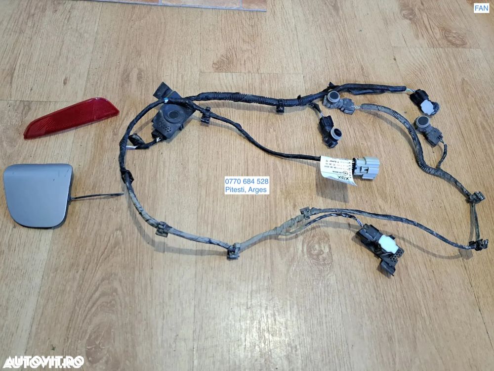 Opel Crossland x instalatie electrica cablaj senzori parcare spate Senzori Parcare Opel Peugeot Citroen Catadioptru Capac carlig bara Opel Crossland X - 1