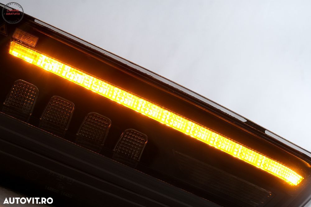 Stopuri LED BMW Seria 3 G20 Sedan (2018-2022) Aspect Laser Negru- livrare gratuita - 9