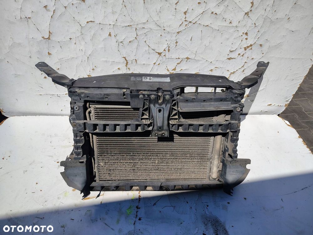 CHŁODNICA WENTYLATOR PAS PRZEDNI WZMOCNIENIE VOLKSWAGEN GOLF 6 VI 1.6 TDI - 2