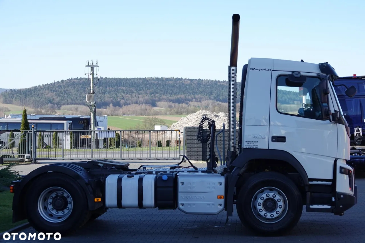 Volvo FMX 420 / 13 LITROWY / NISKA KABINA / SPROWADZONY / EURO 6 - 10