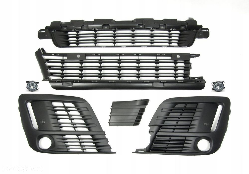 Kratki / Kratka dolna + górna + boczne w zderzak PDC Citroen Jumpy 16 - 24 - 1