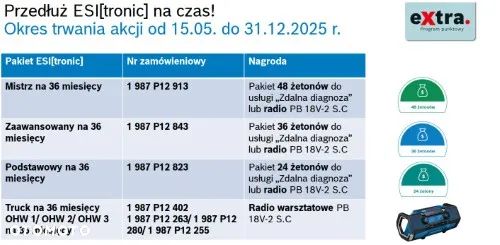 Kts 560 Kup Kts i Esi z SDA- Pakiety Bosch Evolution - Wymień starego KTS - 37