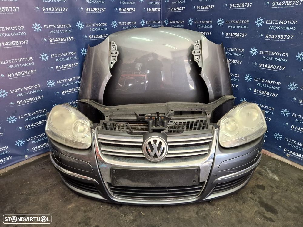 Frente completa usada VW JETTA GOLF V VARIANT VOLKSWAGEN 2.0 TDI capot parachoques oticas guardalamas - 3