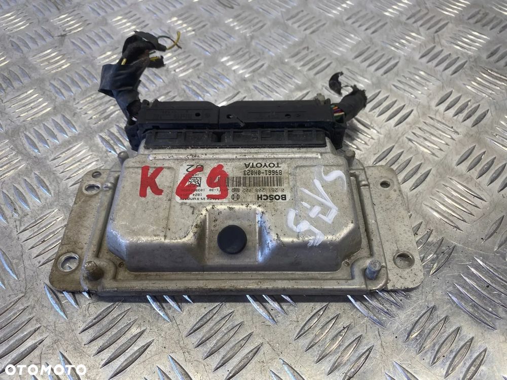 KOMPUTER STEROWNIK SILNIKA TOYOTA AYGO PEUGEOT 107 1.0 89661-0H023 - 3