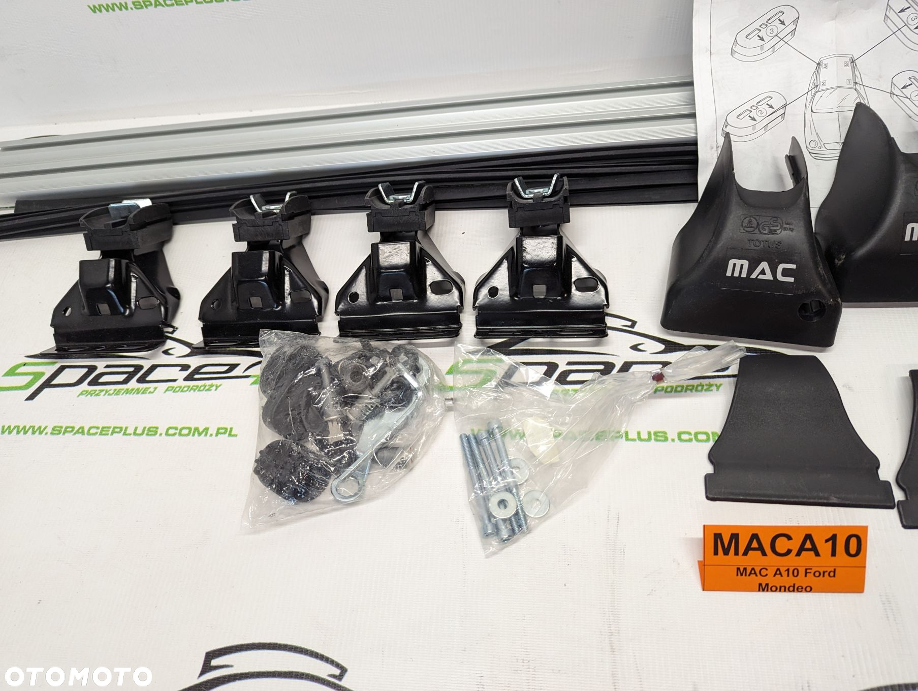 Bagażnik dachowy bazowy MAC A10 Ford Mondeo - 4