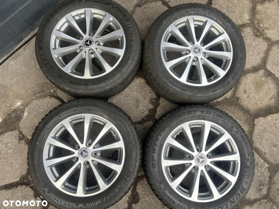 Koła 225/55R17 Mercedes E klasa W213 Dunlop 6,7mm - 6