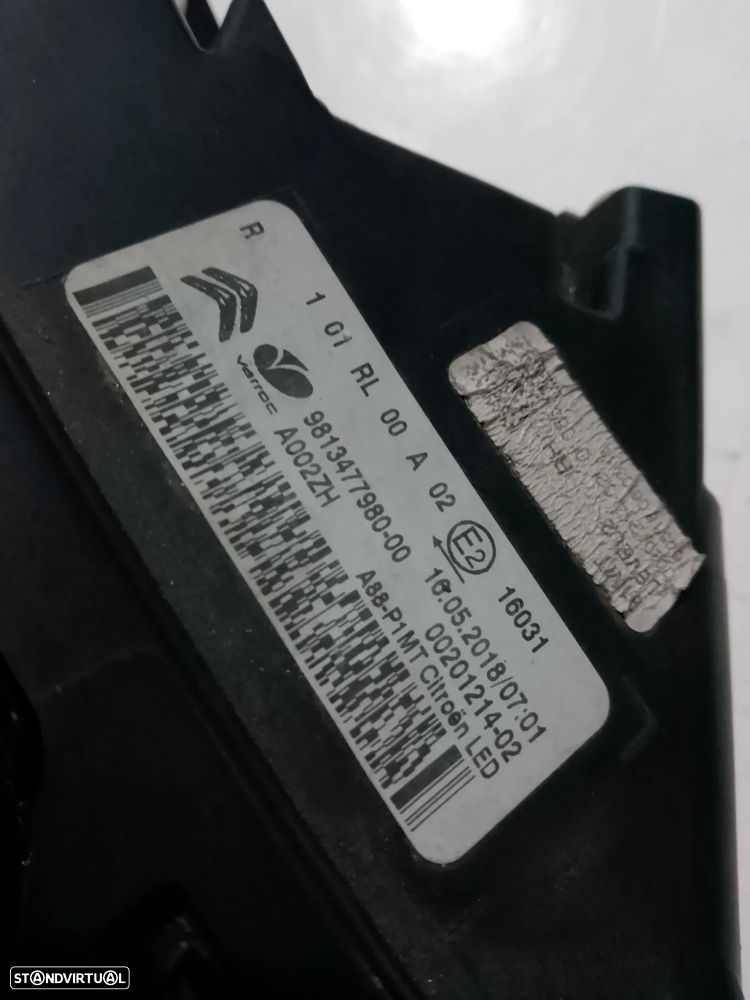 FAROL DIURNO DIREITO CITROEN C3 AIRCROSS II / 9813477980 - 2