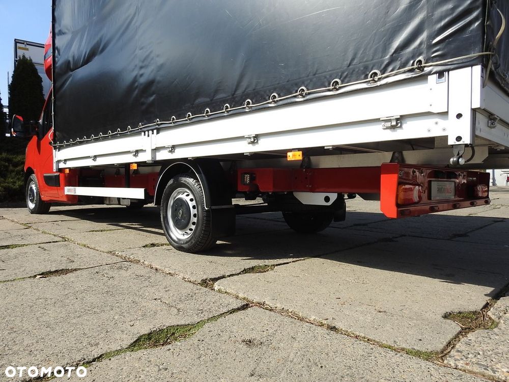 Renault MASTER PLANDEKA 10 PALET WEBASTO TEMPOMAT KLIMATYZACJA LEDY PNEUMATYKA  165KM - 16