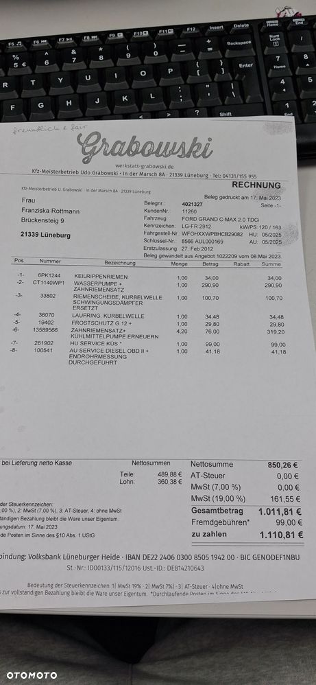 Ford Grand C-MAX 2.0 TDCi Titanium - 18