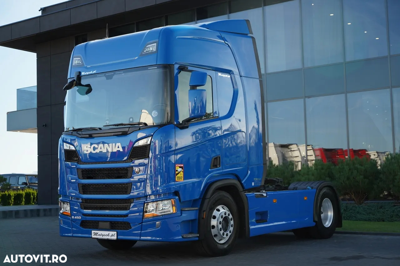 Scania R 450 / RETARDER / SISTEM HIDRAULIC / ADR AT / RĂCIRE I-PARK / JANTE DIN ALIAJ / 2021 / CONTRACT DE SERVICE POST-SERVICE - 4