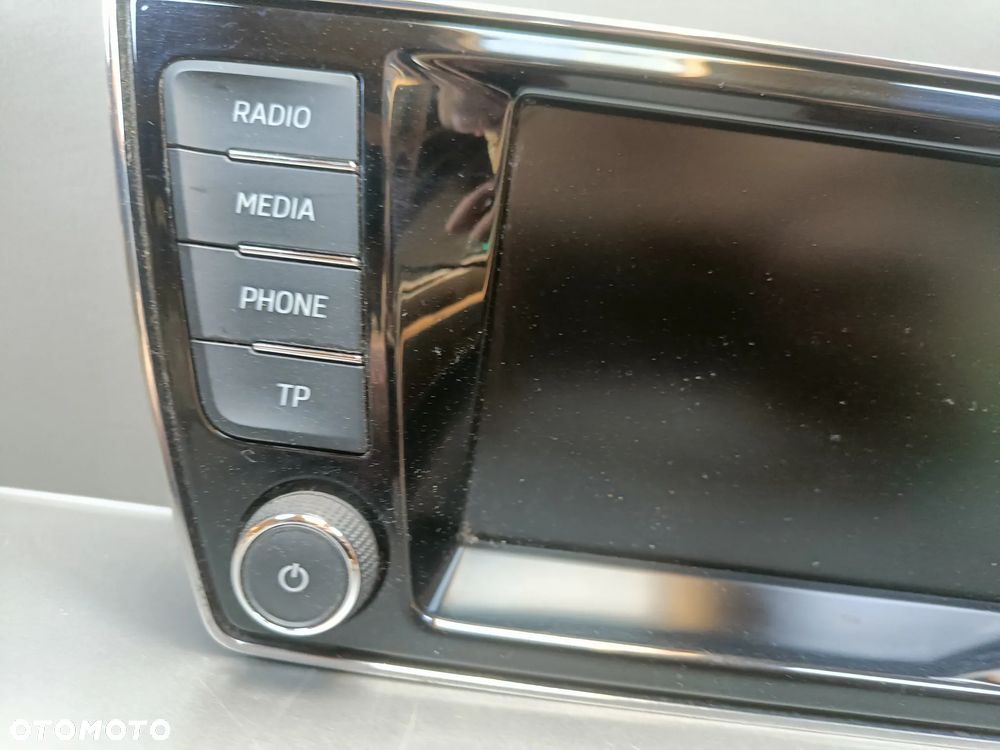 Radio Skoda Fabia 3 III Wyświetlacz Ekran Dotykowy 6V0919604 - 3