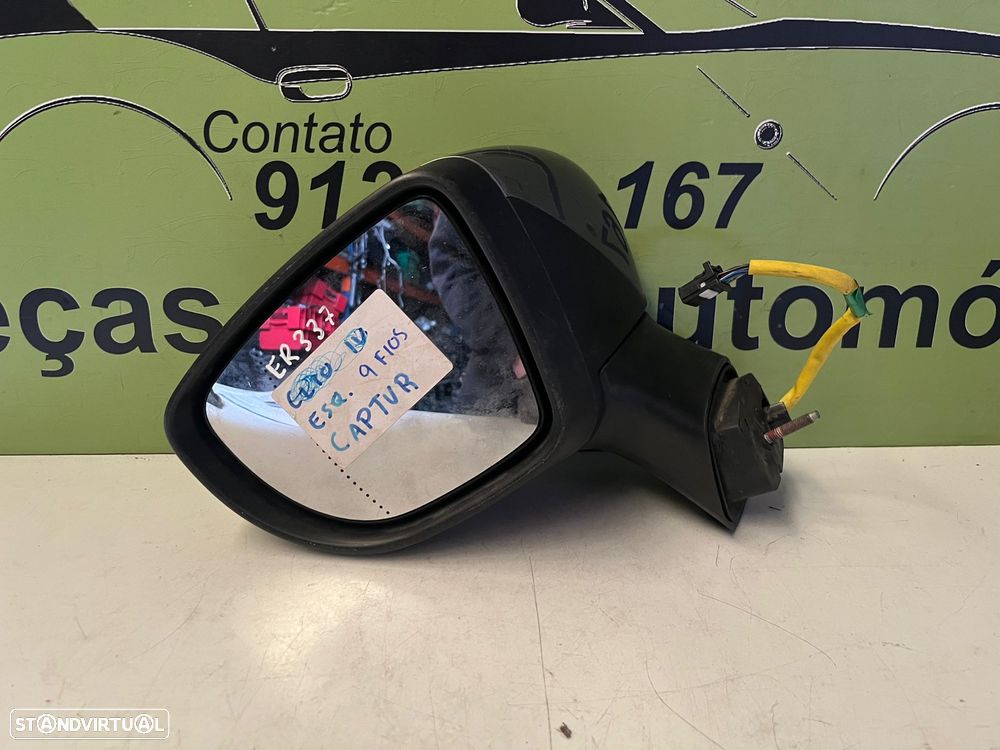 Renault Captur I - ESPELHO RETROVISOR ESQUERDO - ER337 - 2