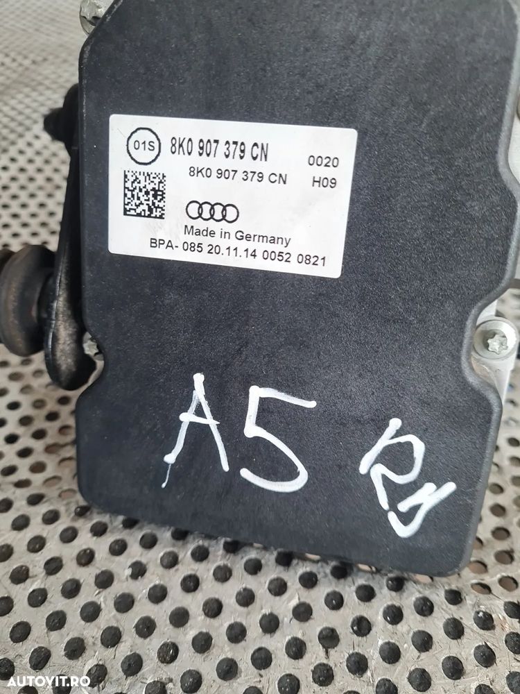 Pompa Modul Unitate ABS Audi A4 B8 A5 2.0 Tdi Euro 5 Cod Motor CJC Cutie Automata NYM An 2012-2013-2014-2015 Cod 8K0907379CN Volan Stanga Dezmembrez Audi A5 Facelift 2.0 Tdi Automat Motor CJC Cutie Automata NYM Volan Stanga Xenon Piele An 2012-2013-2014-2015 - 8