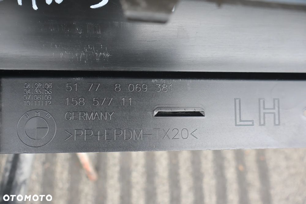 NOWY PRÓG NAKŁADKA LISTWA PROGOWA LEWA BMW 3 G20 G21 M-PAKIET 51778069381 8069381 2018-2022 - 10